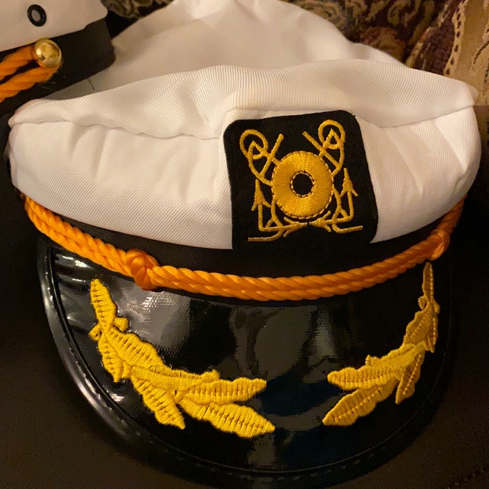 New! Captain Hats/Nautical Costume Accessories